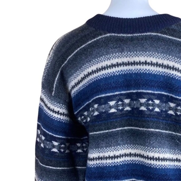 Vintage Royal Scott All Pure Wool Plaid Knit Sweater Size M Unisex Size M - Picture 5 of 8